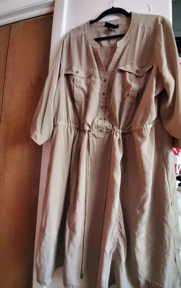 Tan Dress